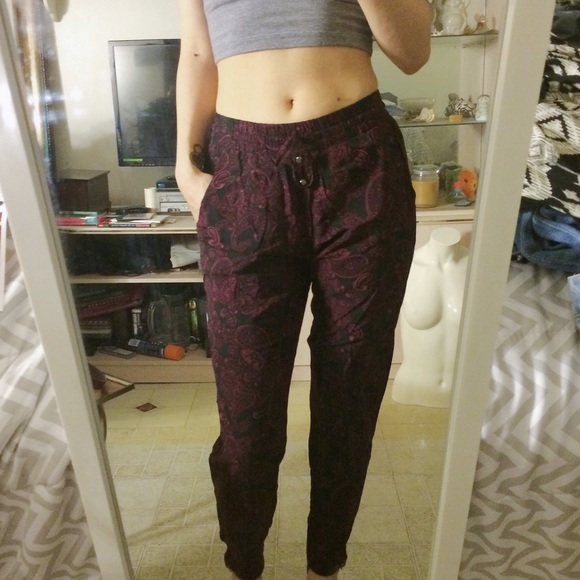Printed Joggers