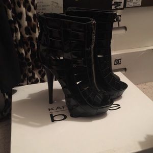 Bebe cage like heels