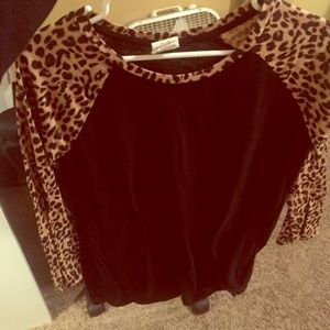 Victoria's Secret pink 3/4 sleeve lounge shirt