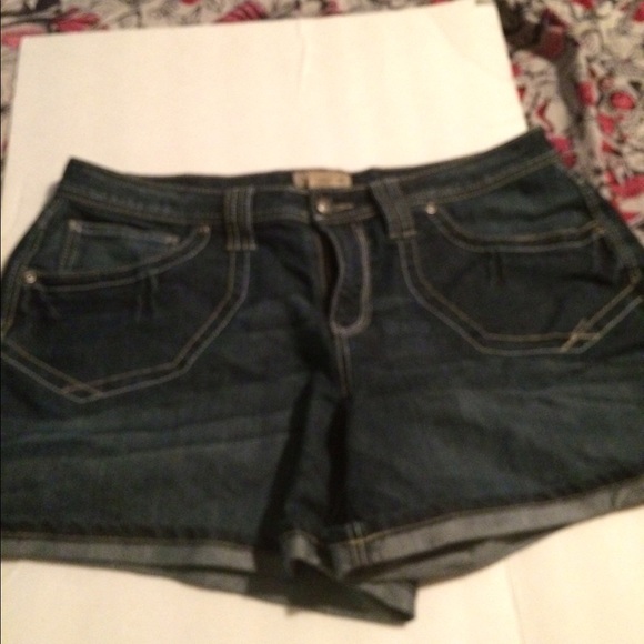 Denim shorts size 16