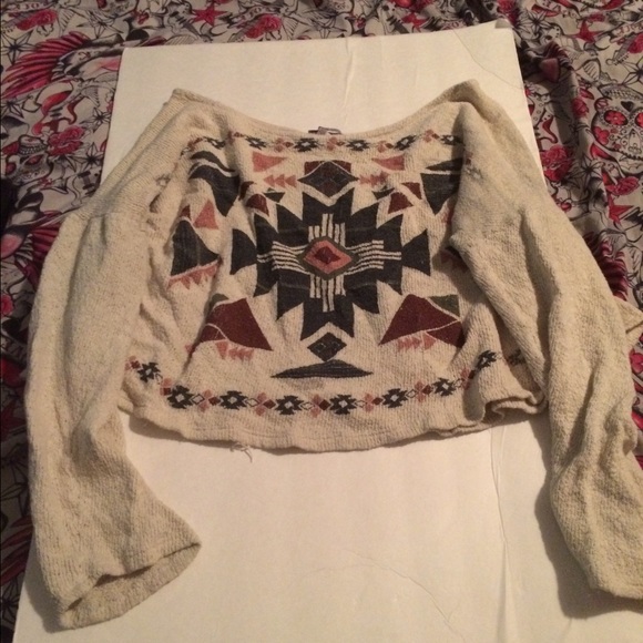 Crop top sweater