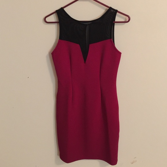 Black and red dress