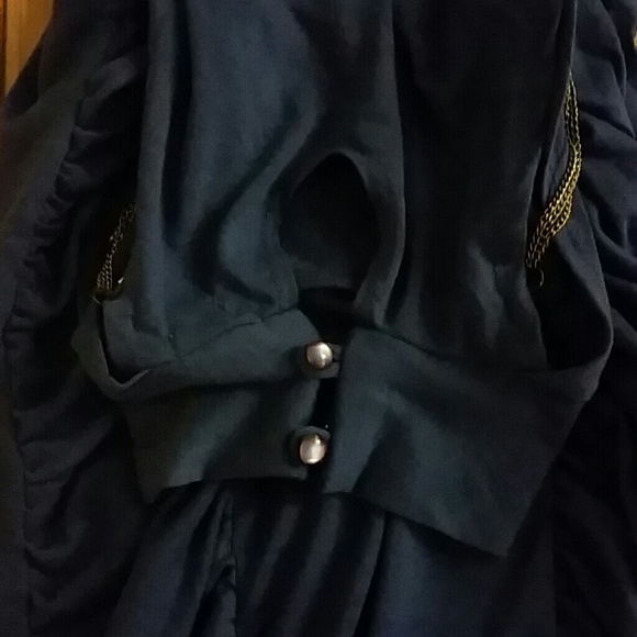 Blue Rouched Top - Picture 3 of 3