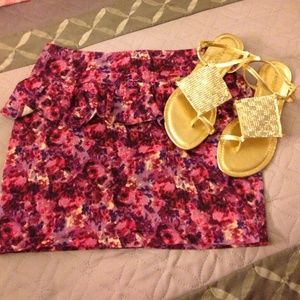 Sandles and skirt 🎀