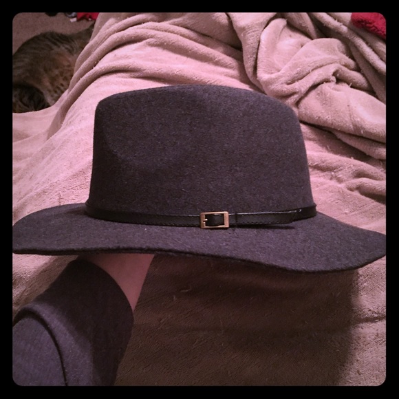 PacSun Accessories - Dark grey Panama hat