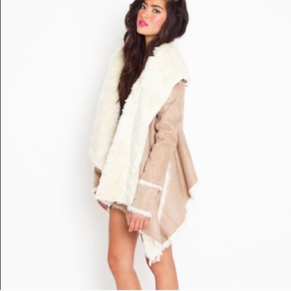 Unif shearling coat