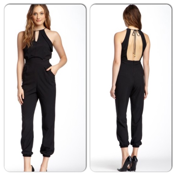 Velvet Torch Dresses & Skirts - HALTER JUMPSUIT