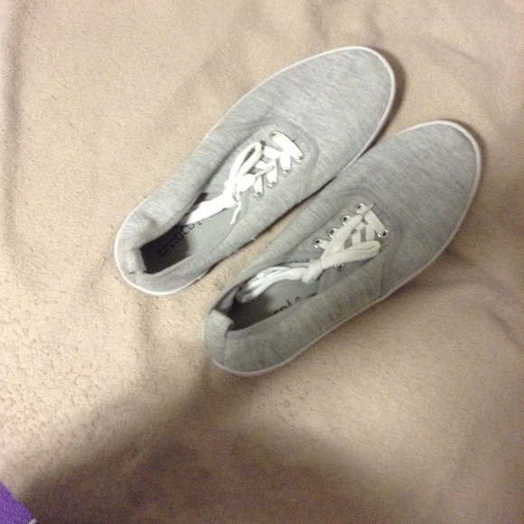H&M canvas shoes gray