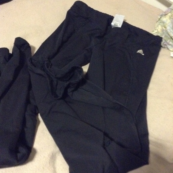 adidas yoga pants black