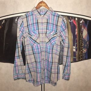 Plaid Button Up