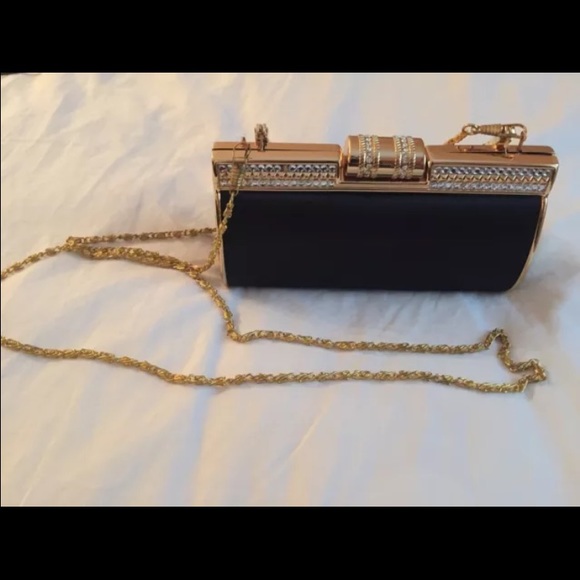 Unique Hardcase Dress Purse Clutch Small - Picture 2 of 3