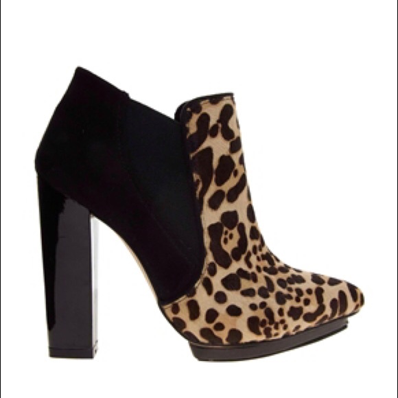 ALDO Purkhiser Leopard Heeled Ankle Boots