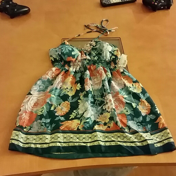 Flowy Floral Halter Top