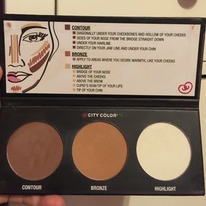 mac highlight and contour palette