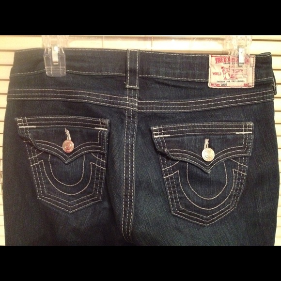 True Religion Dark Wash Skinny Jeans