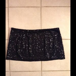 Bebe sequin skirt
