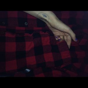 Vintage Red flannel.