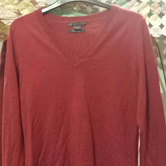 Armani Exchange Sheer Sweater