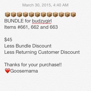 Bundle for Budzygirl