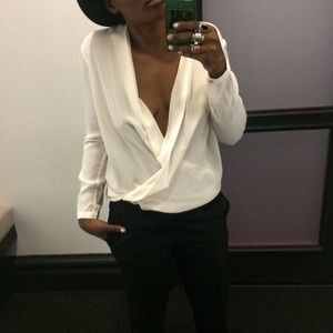 Club Monaco drape top