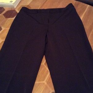 Black suit pants