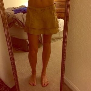 Pin stripes skirt always a classic