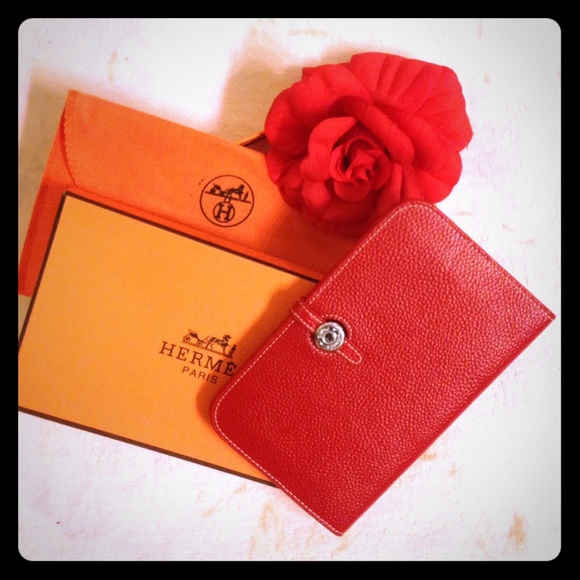 Red Dagon Leather Wallet