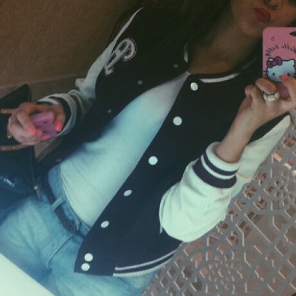 Burgundy jacket