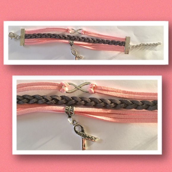 Breast cancer bracelet - Picture 2 of 3