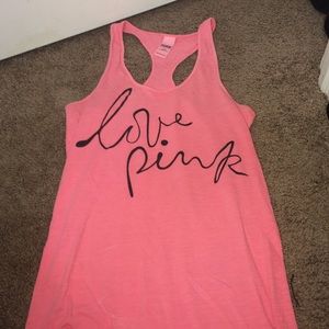 PINK Razor Back Tank