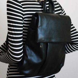 NEW Black Vegan Backpack