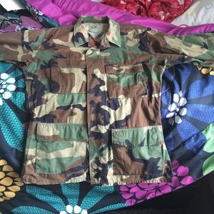 Army fatigue jacket