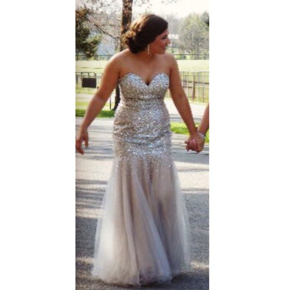 Prom dress for sale! Worn once, perfect condition.