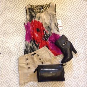 Reversible!! Silk designer sample top. Stunning!