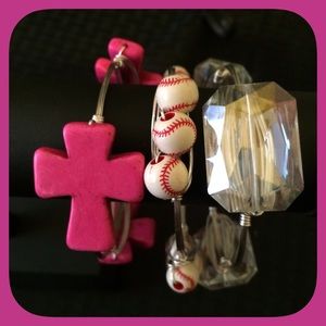 Wire wrapped Bangles