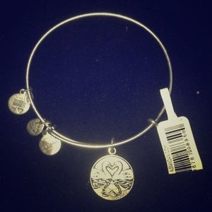 ALEX AND ANI "The Perfect Pair" silver bracelet
