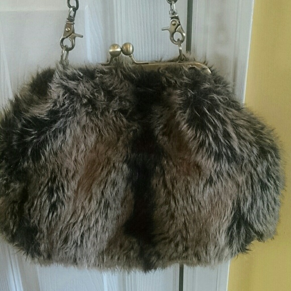 Faux fur handbag on hold for @cerina1