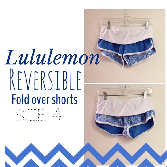 Lululemon reversible board shorts size 4