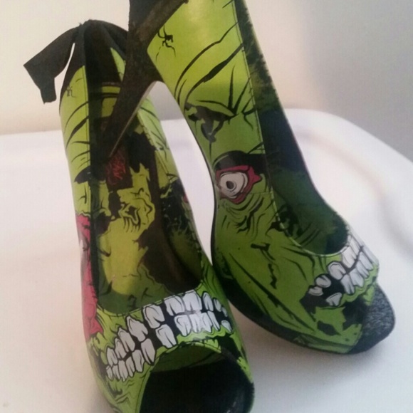 Exclusive Iron Fist monster heels. Worn once