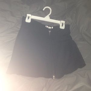 papaya black skirt