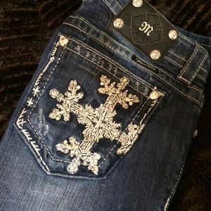 Miss Me brand denim jeans. Style# JP5398B