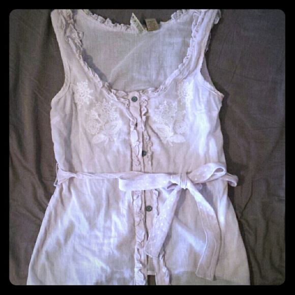 BUCKLE sheer tank