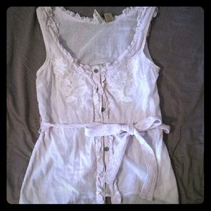 BUCKLE sheer tank