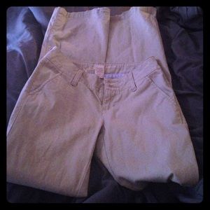 khaki jeans