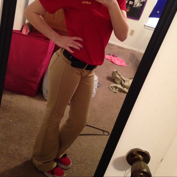 khaki pants