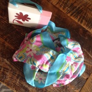 Lilly Pulitzer "tied to the cause" scarf