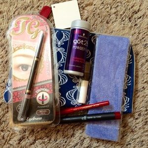 🎉bundle sale🎉eyebrow pen, styling powder,elf...