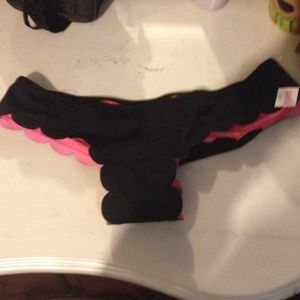 Black bathing suit bottoms