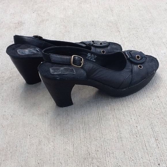 Indigo by Clarks black heels