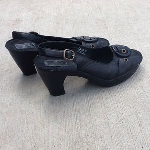 Indigo by Clarks black heels